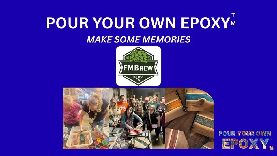 Pour Your Own Epoxy™ (August 31st at Fort Myers Brewing Co., Fort Myers, FL)