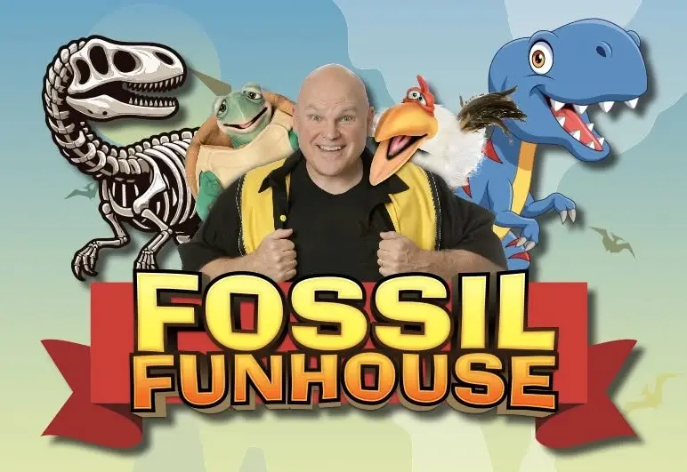 Summer Reading Program-"Fossil Funhouse"- Sam the Turtle and Barry Mitchell - Puppeteer