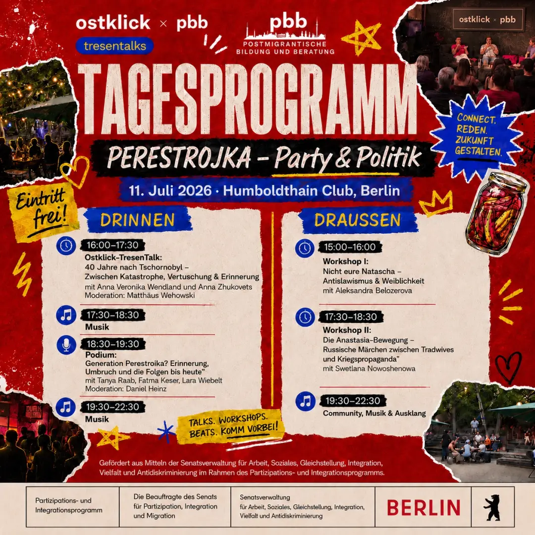 Perestroika - Party und Politik im Humboldthain