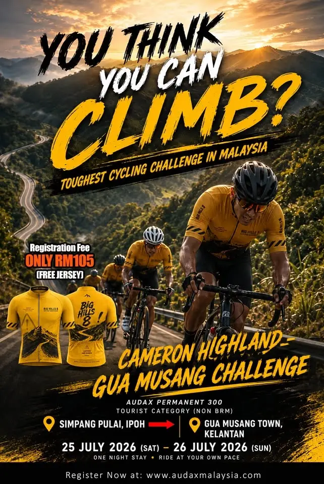 YOU THINK YOU CAN CLIMB? CAMERON HIGHLAND - GUA MUSANG CHALLENGE