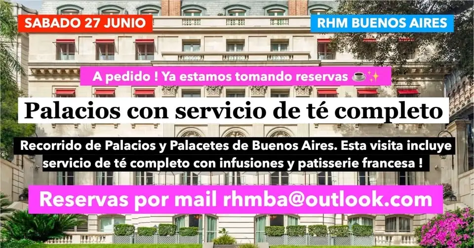Palacios con Servicio de té completo !