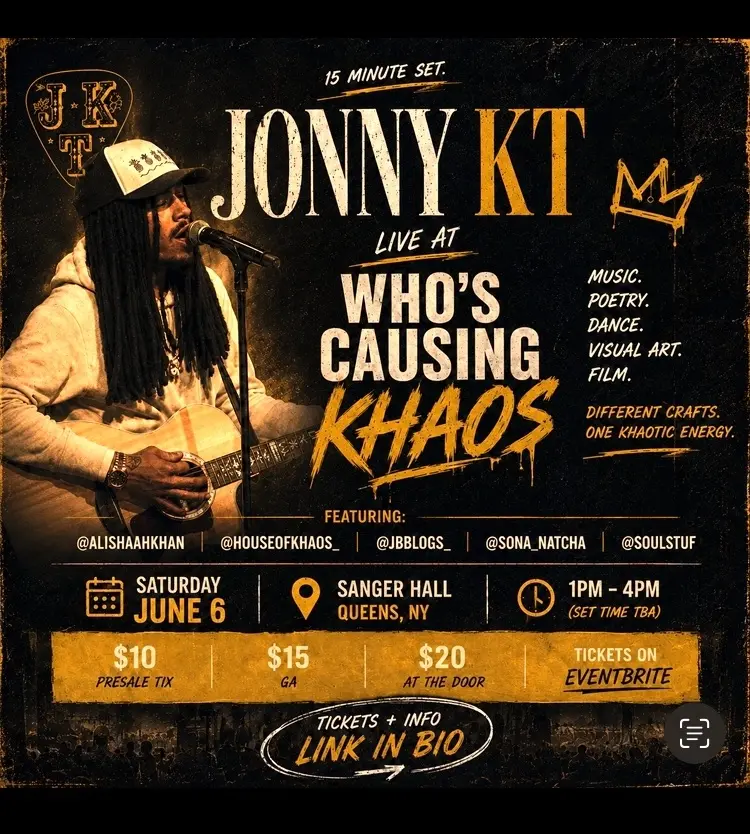 Jonny KT Live at Who’s Causing Khaos? 