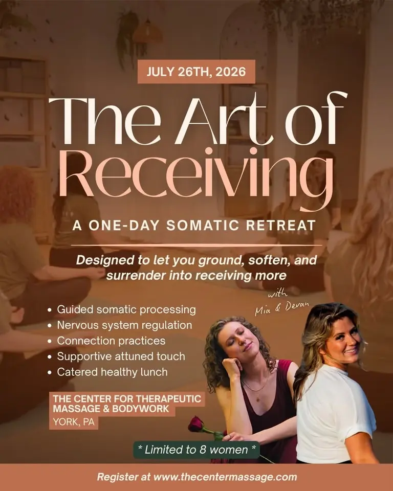 The Art of Receiving: A one day somatic retreat