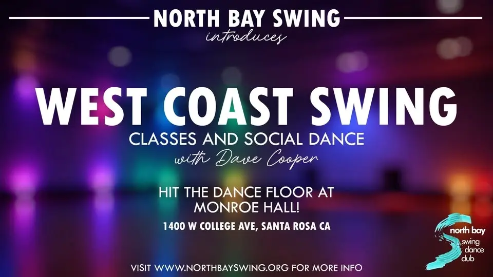 North Bay Swing WCS July Dance w/ Dave Cooper
