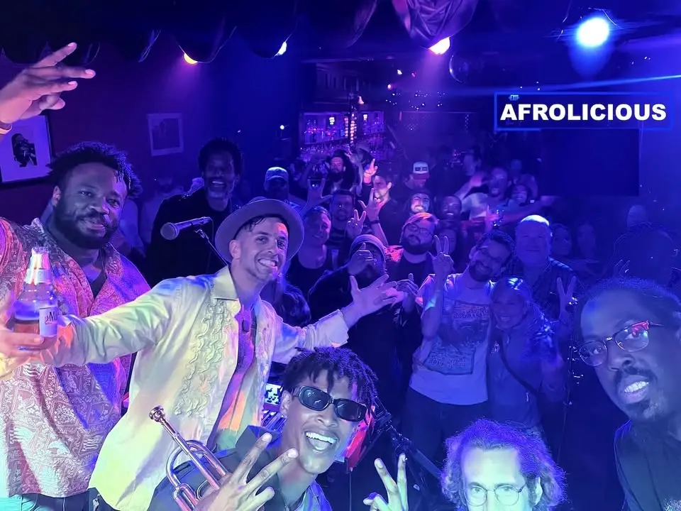 AFROLICIOUS (Afro-Beat, Disco, Urban Janky-Soul, Star Band) at Boom Boom Room