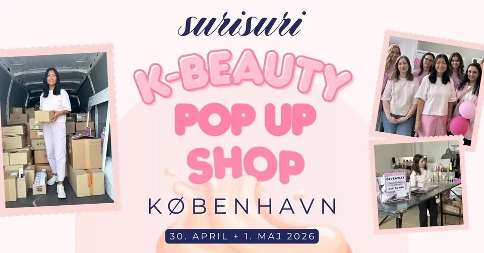 surisuri K-Beauty Pop-up Shop i København 2026 