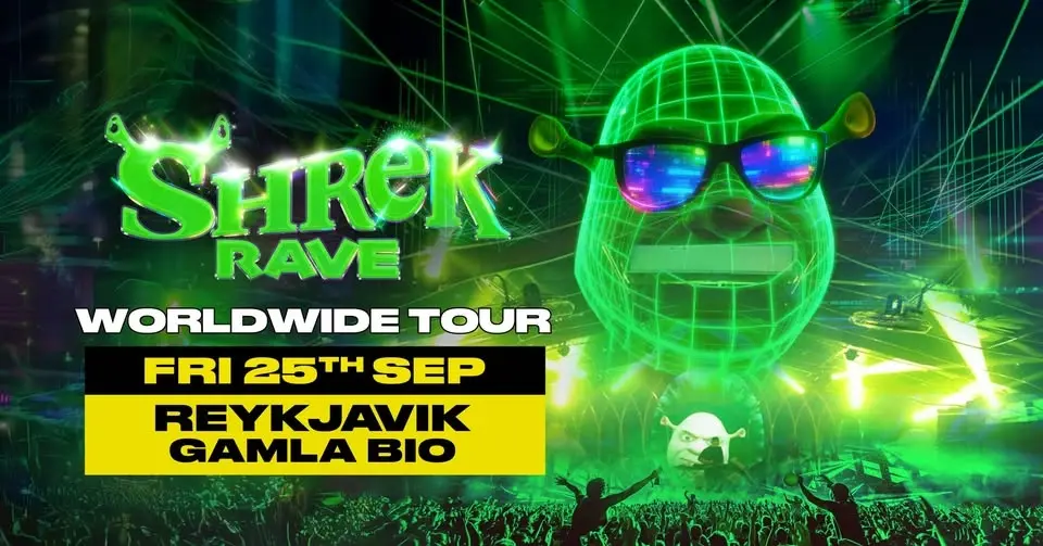 Shrek Rave Is Coming To Reykjavik!