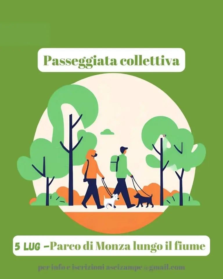 Passeggiata collettiva lungo il fiume