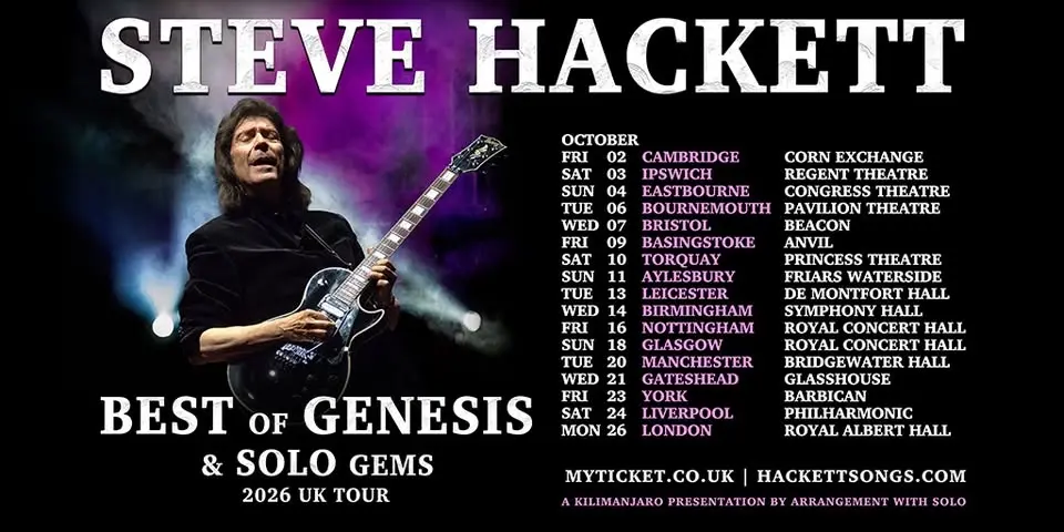 STEVE HACKETT - Best of Genesis & Solo Gems