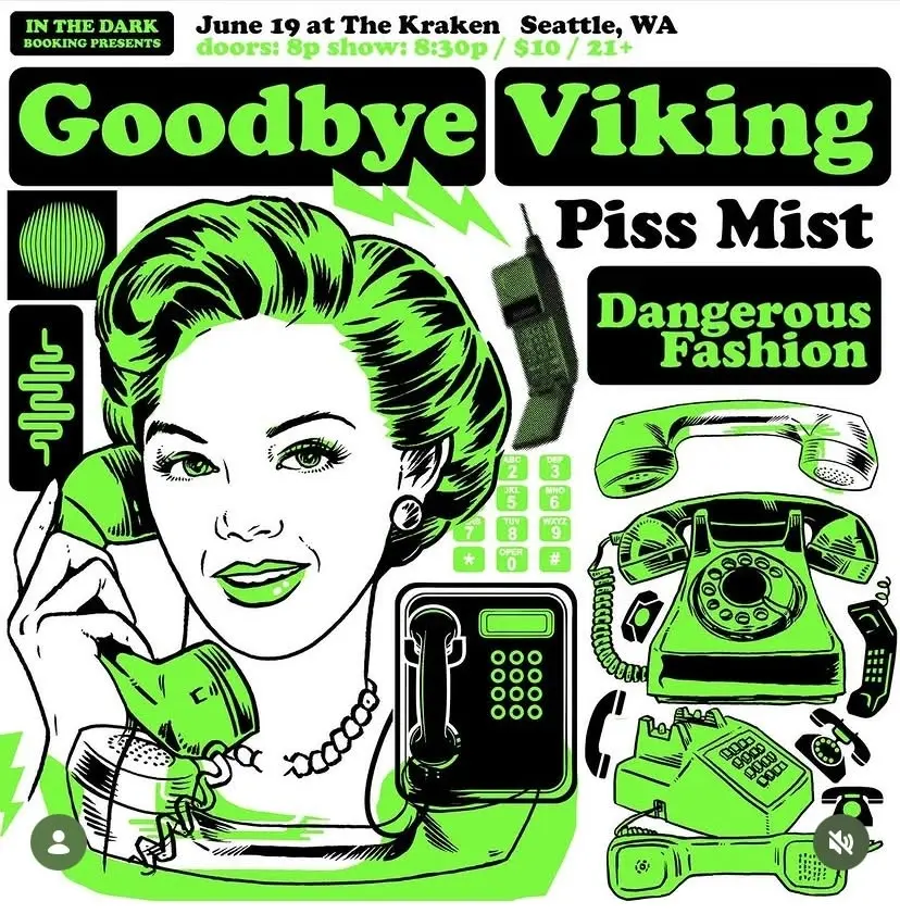 Goodbye Viking, Piss Mist, Dangerous Fashion