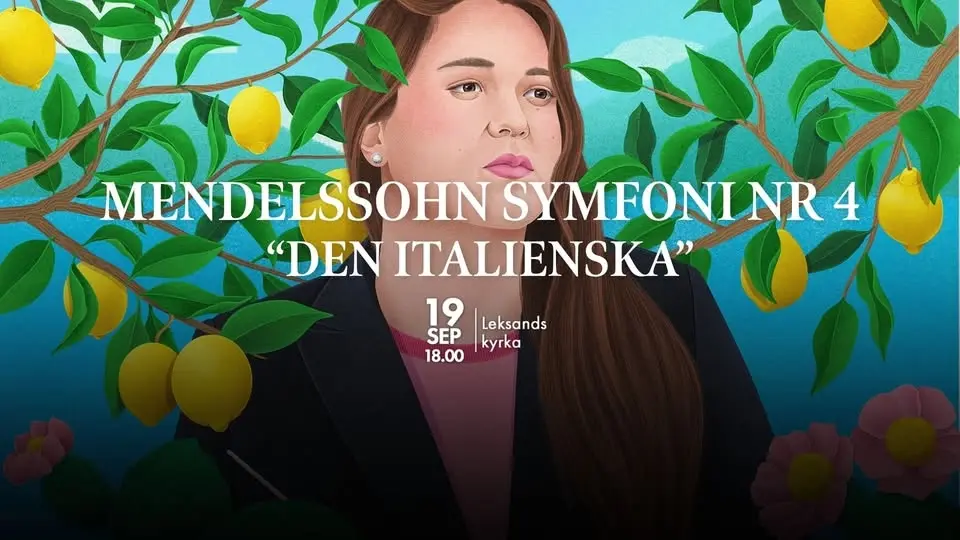 Dalasinfoniettan: Mendelssohn symfoni Nr 4 "Den italienska" - Leksand