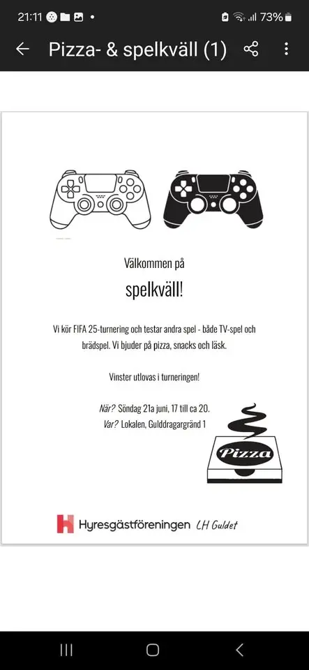 Spelkväll