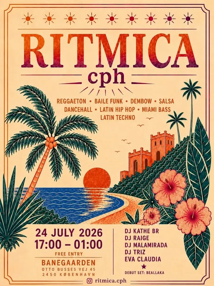 RITMICA official launch: Open-Air DJ event - enjoy the sunset with a Latin rhythms
