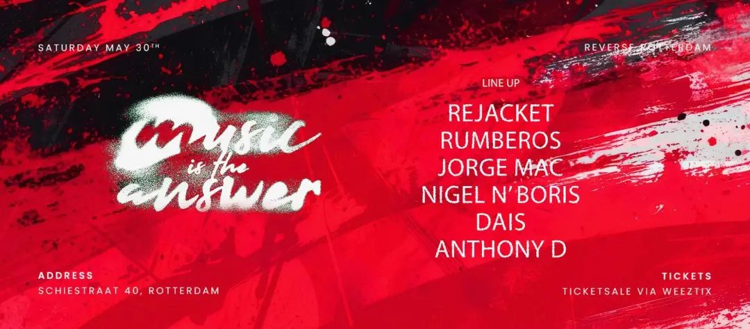 Music is the answer taking over Reverse