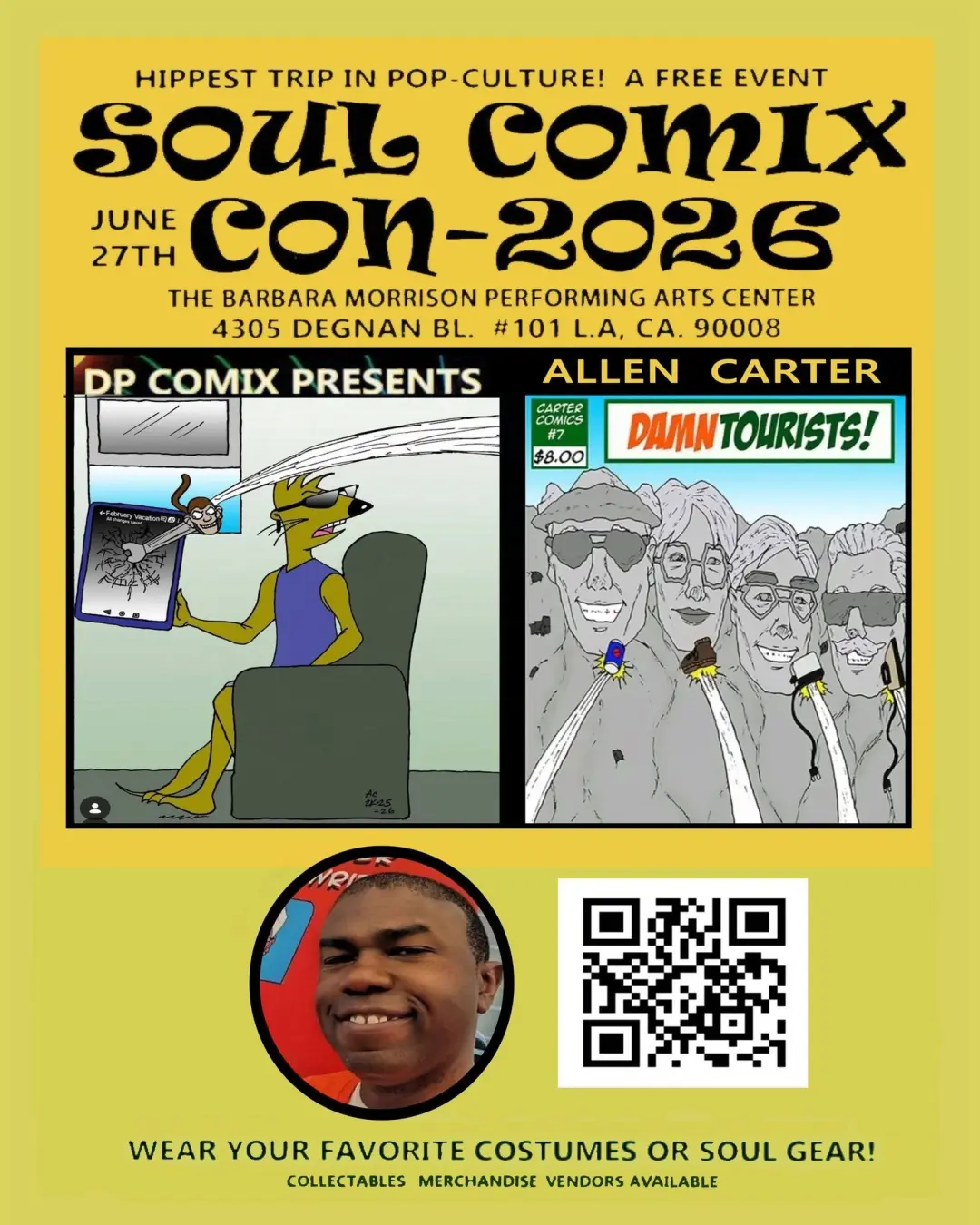 Soul Comix Con year two with Carter Comics 
