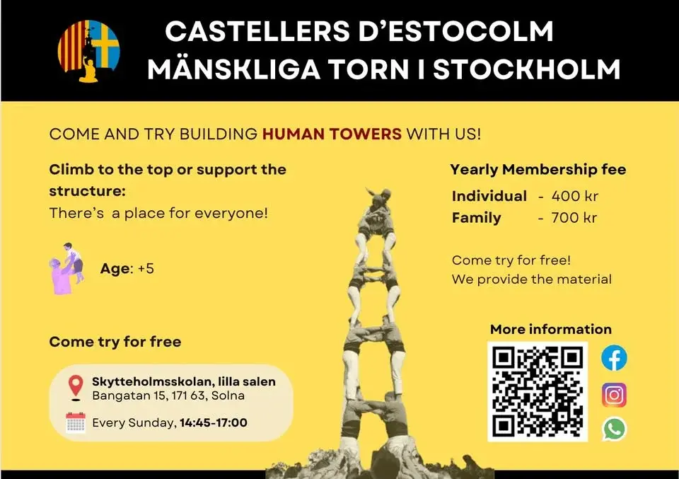 Rehearsal - Castellers d'Estocolm