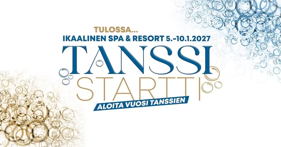 TanssiStartti 5.-10.1.2027, Ikaalinen Spa & Resort