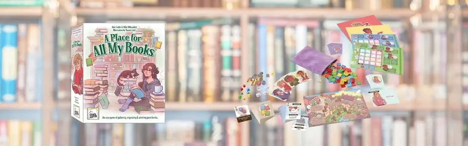 Cozy Game Night: A Place for All my Books