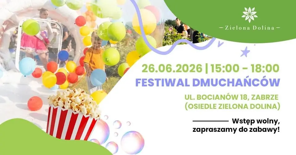 🎉🎈 FESTIWAL DMUCHAŃCÓW I ZABAW DLA DZIECI! 🎈🎉