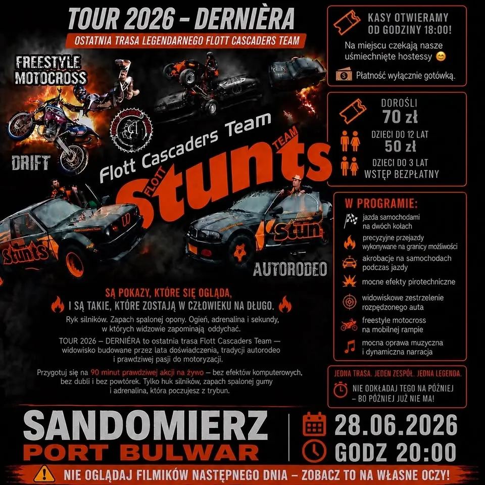 FLOTT CASCADERS TEAM W SANDOMIERZU!!