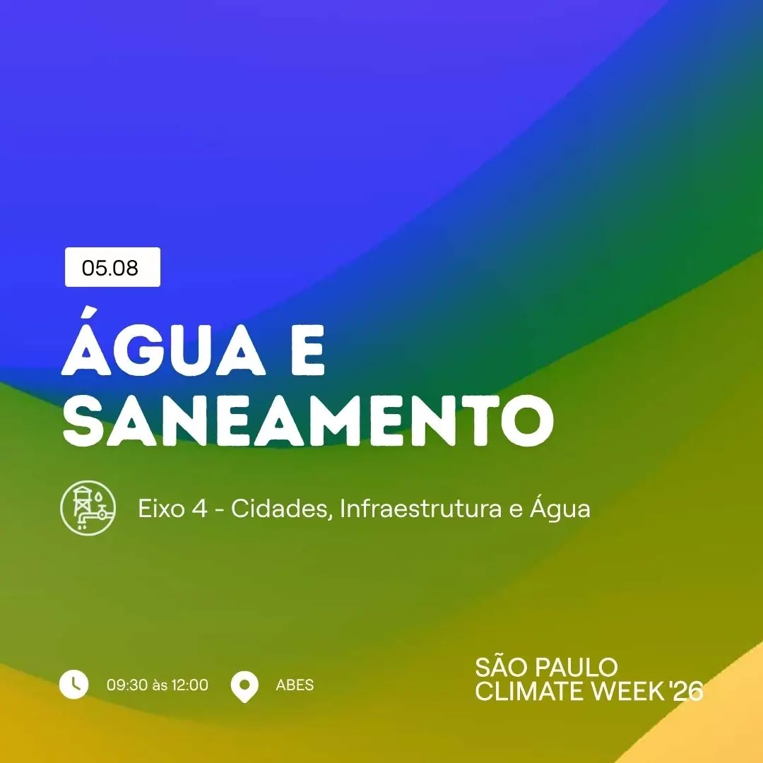ÁGUA E SANEAMENTO | Dia 1 Manhã