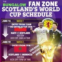 Scotland VS Morocco (Restart Band Live 8pm)