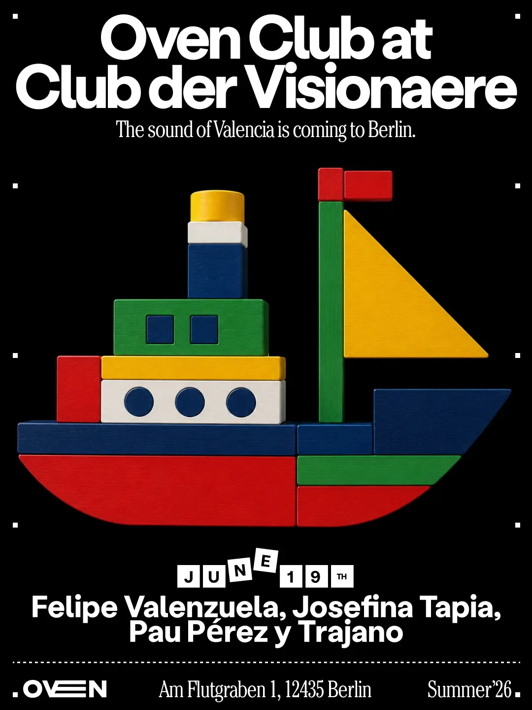 Oven club at Club der Visionaere