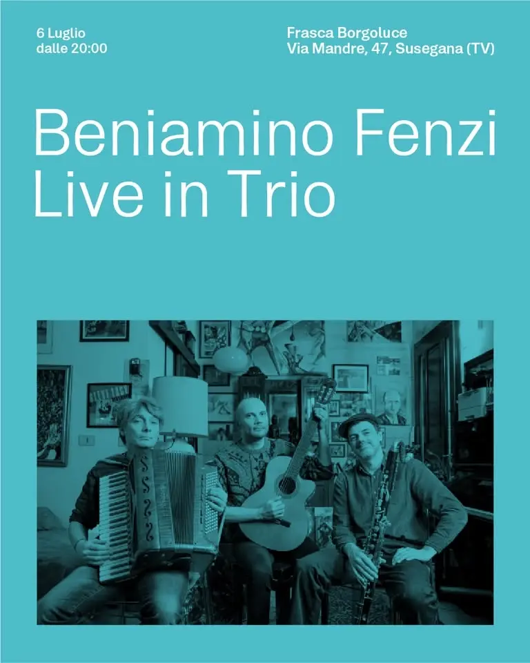 Beniamino Fenzi Live in Trio📍 Frasca Borgoluce | Borgoluce Fest