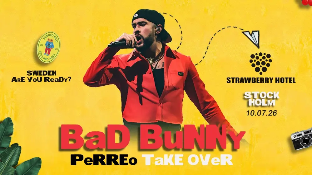 PERREO TAKE OVER på STRAWBERRY HOTEL