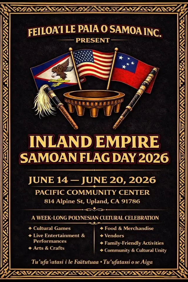 Inland Empire Samoan Flag Day