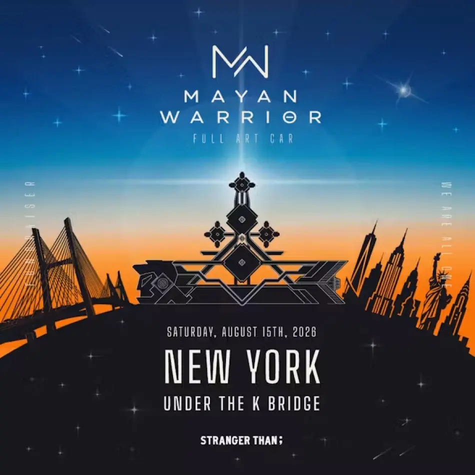 MAYAN WARRIOR NEW YORK - FULL ART CAR