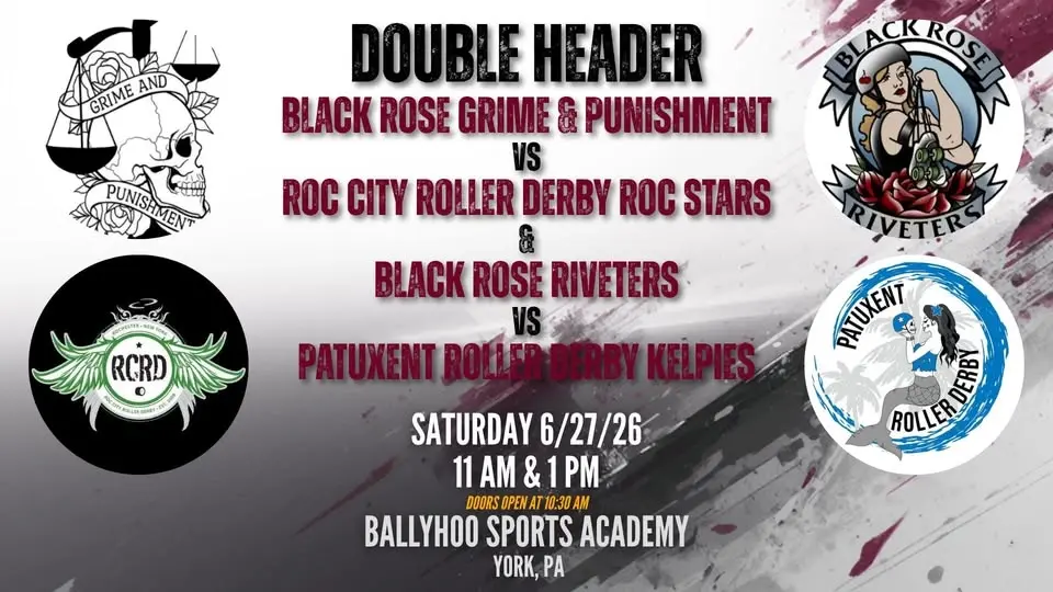 Black Rose Roller Double Header