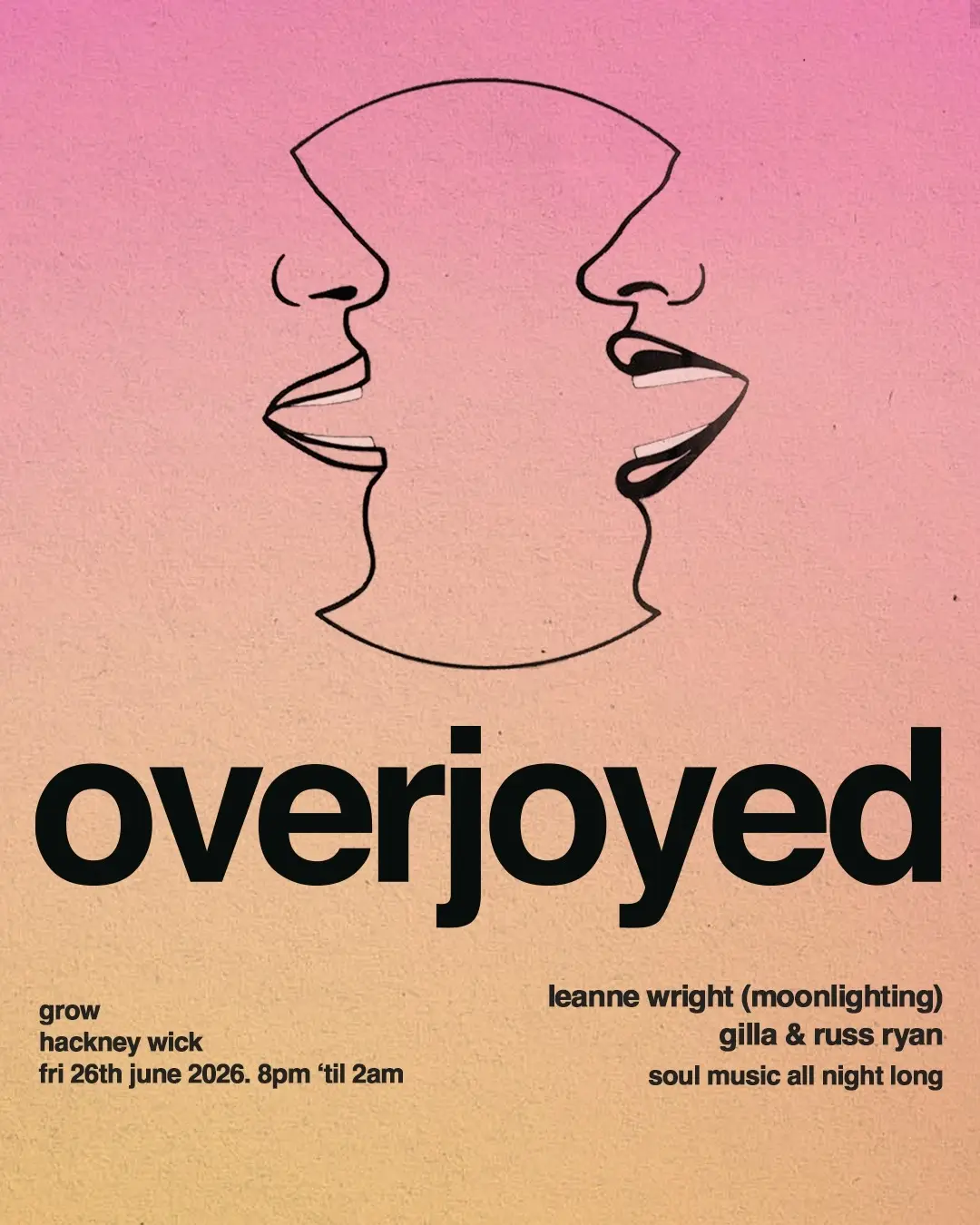 Overjoyed: Leanne Wright // Russ Ryan // Gilla