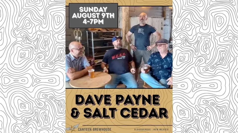 Dave Payne and Salt Cedar live at Canteen Brewhouse