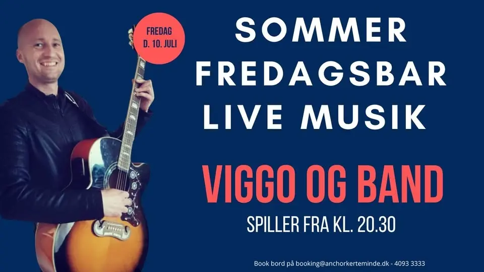 FREDAGSBAR & LVE MUSIK PÅ ANCHOR