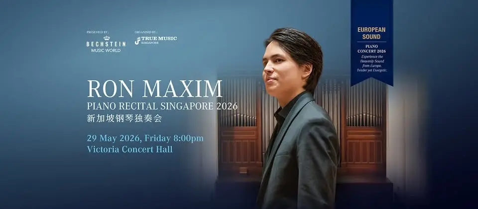 Ron Maxim Piano Recital Singapore 2026