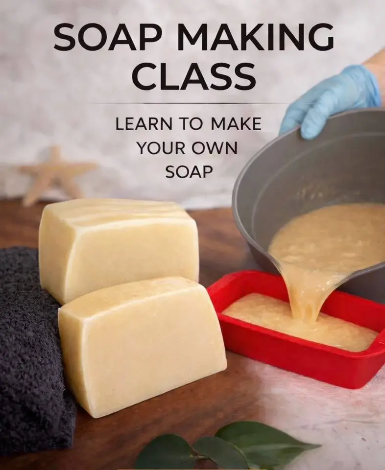 Soap making class at Cherry Creek Cellars-Brooklyn