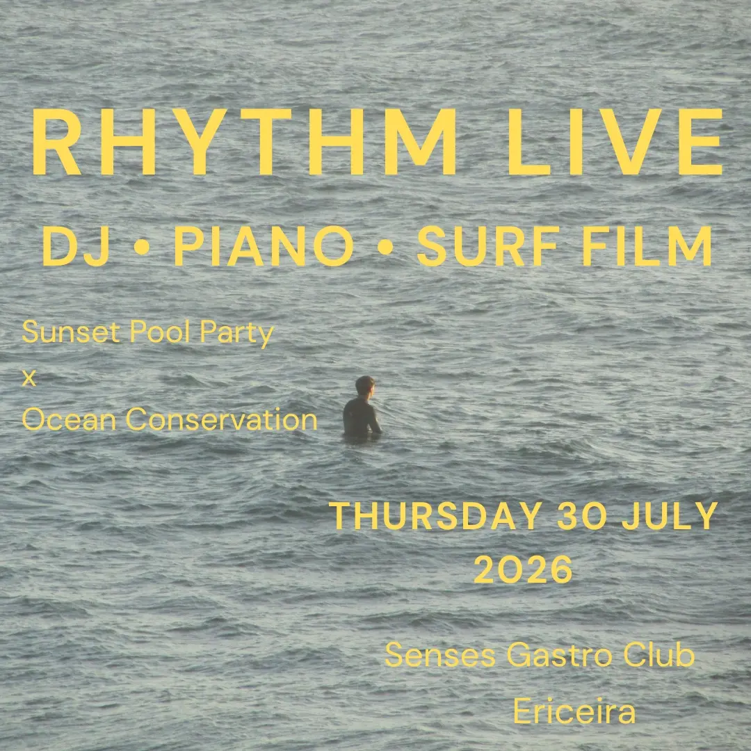 RHYTHM LIVE: DJ • Piano • Cinematic Sunset Pool Gathering for Ocean Conservation