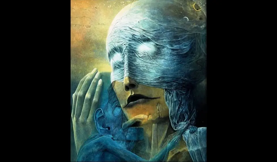 OSTATNI DZIEŃ Beksiński w Warszawie - oprowadzanie po wystawie