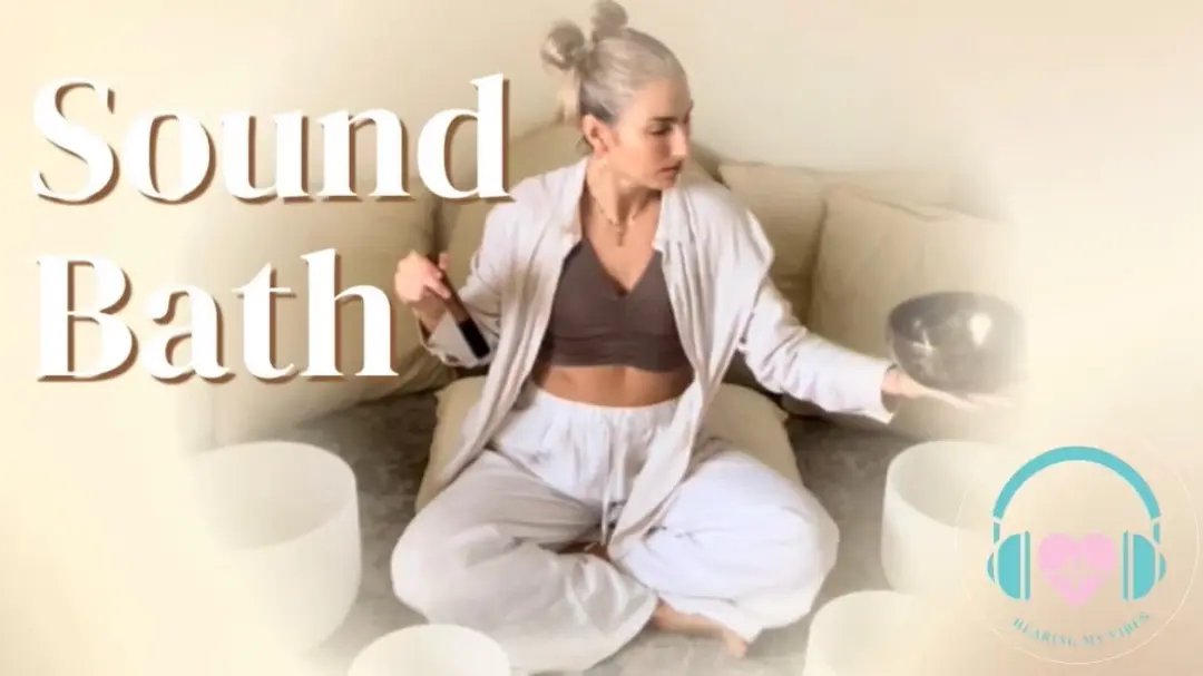 Sound bath Saturday morning 🔔✨