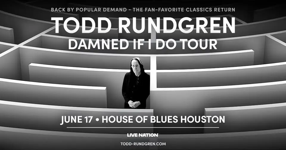 Todd Rundgren: DAMNED IF I DO TOUR