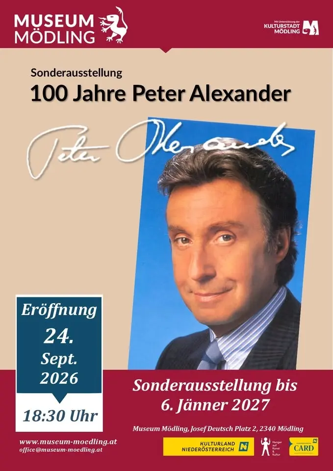 Sonderausstellung: 100 Jahre Peter Alexander