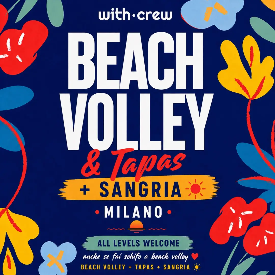 With Crew — Beach Volley & Sangria ☀️🏐🍷