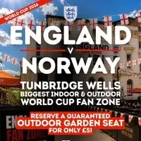 England v Norway: World Cup Fan Zone | Tunbridge Wells