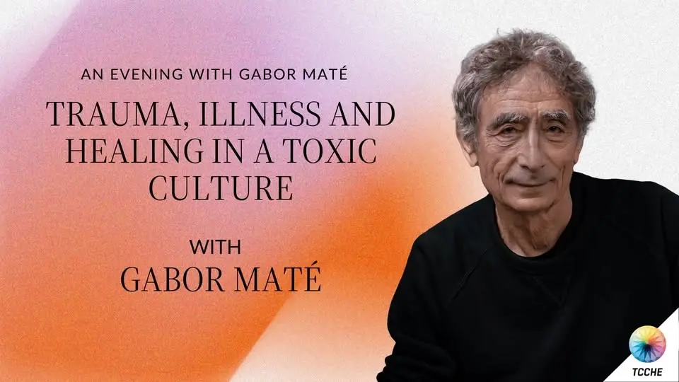 An Evening with Gabor Maté - London, UK - 13th September 2026