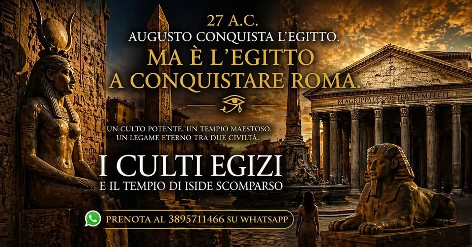 I culti egizi e Il tempio di Iside scomparso
