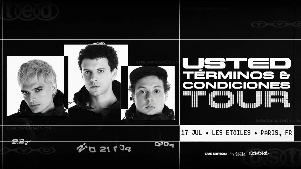 USTED SEÑALEMELO | Les Étoiles, Paris - 17 juillet 2026