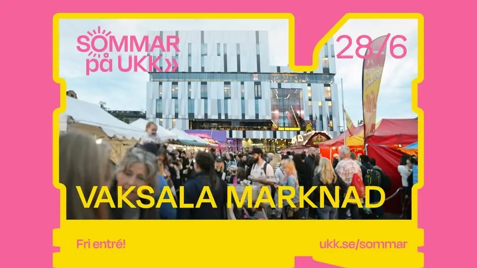 Vaksala marknad • 28/6 • Vaksala torg • Fri entré