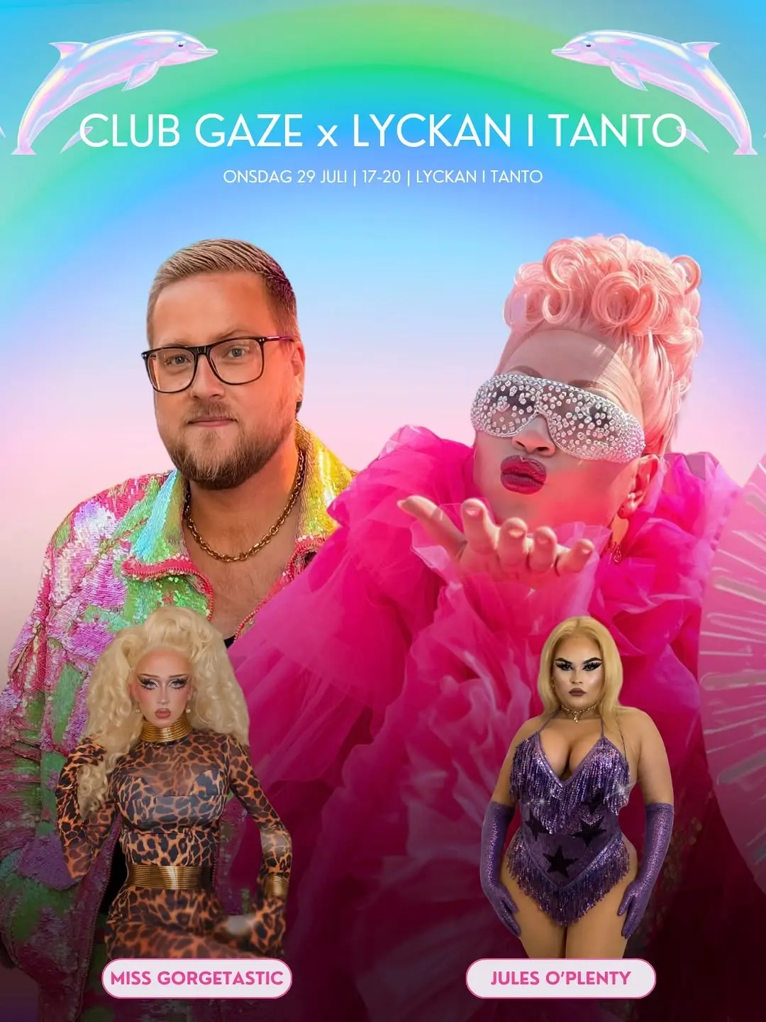 Club Gaze x Lyckan i Tanto
