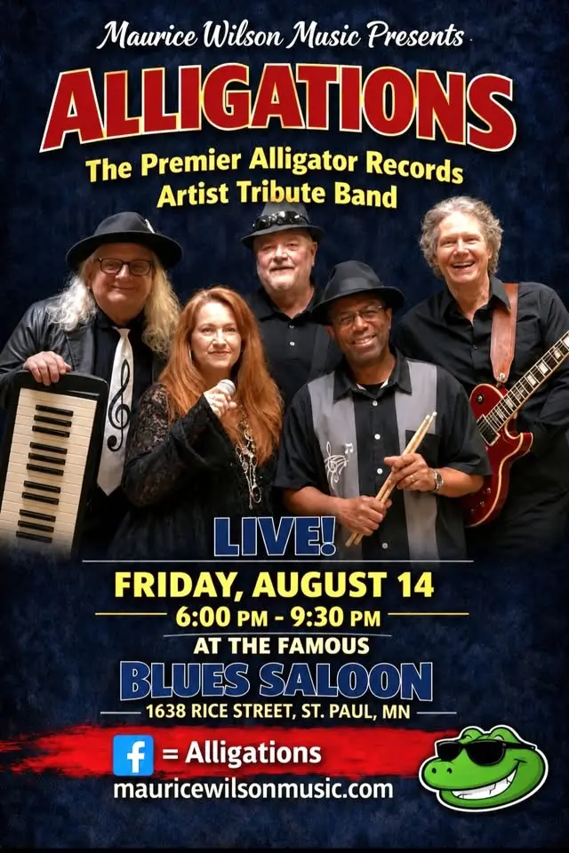 Alligations at the famous Blues Saloon in St Paul MN